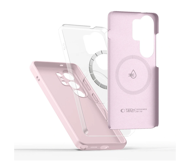 Tech-Protect Silicone Magsafe Galaxy S26 Ultra Pink Pearl - 1500285 - zdjęcie 3